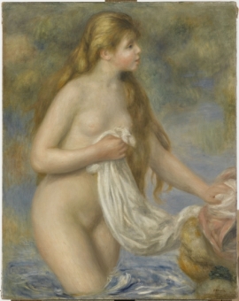 Baigneuse aux cheveux longs, 1896